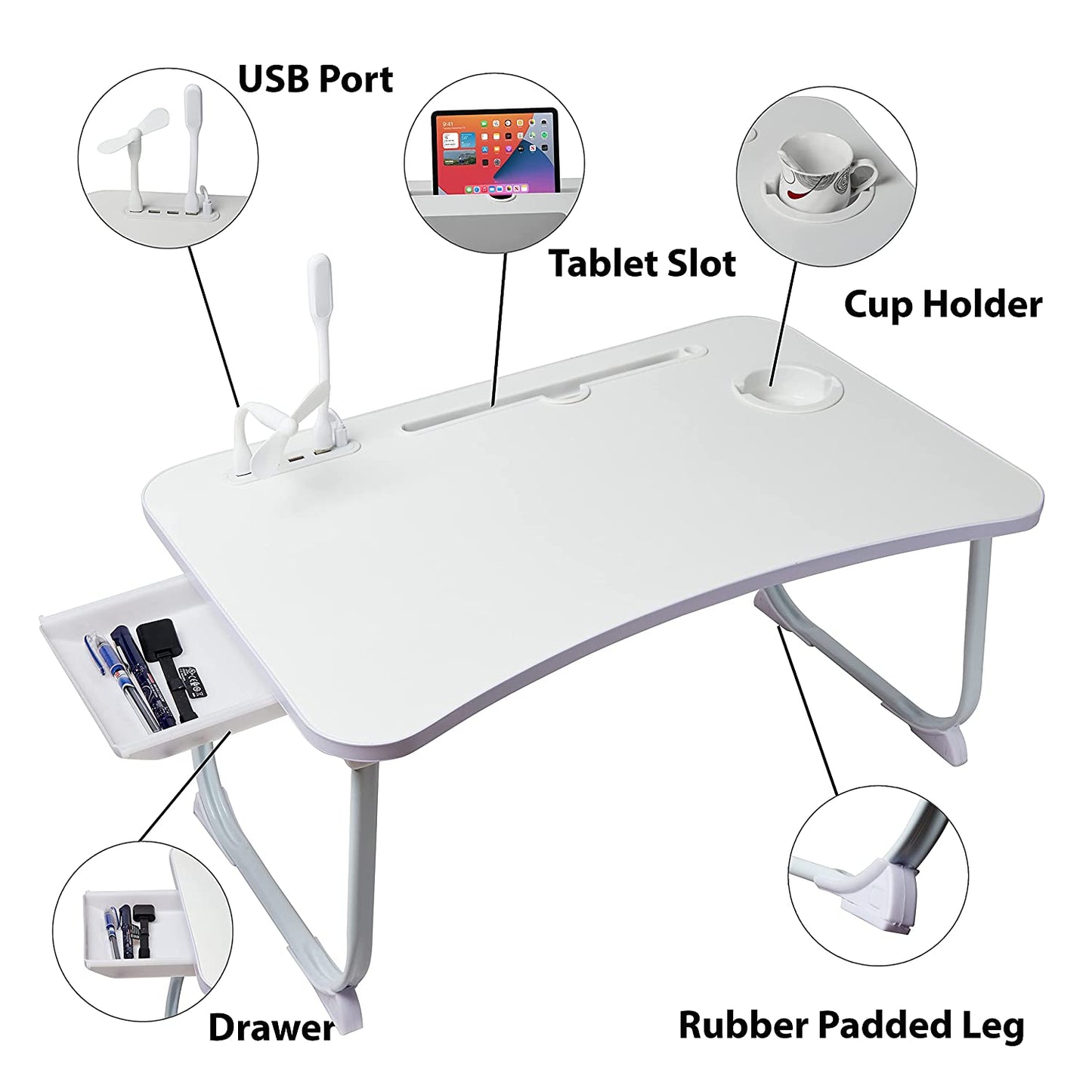 ULTRA Laptop Bed Desk | WorkEase™