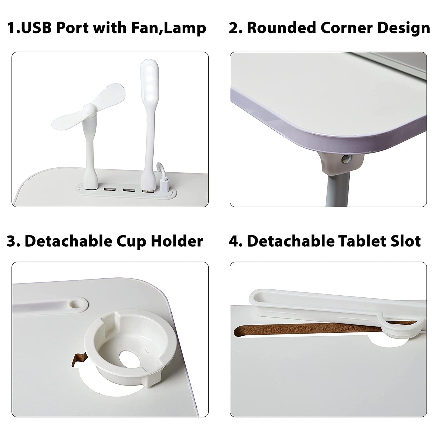 ULTRA Laptop Bed Desk | WorkEase™