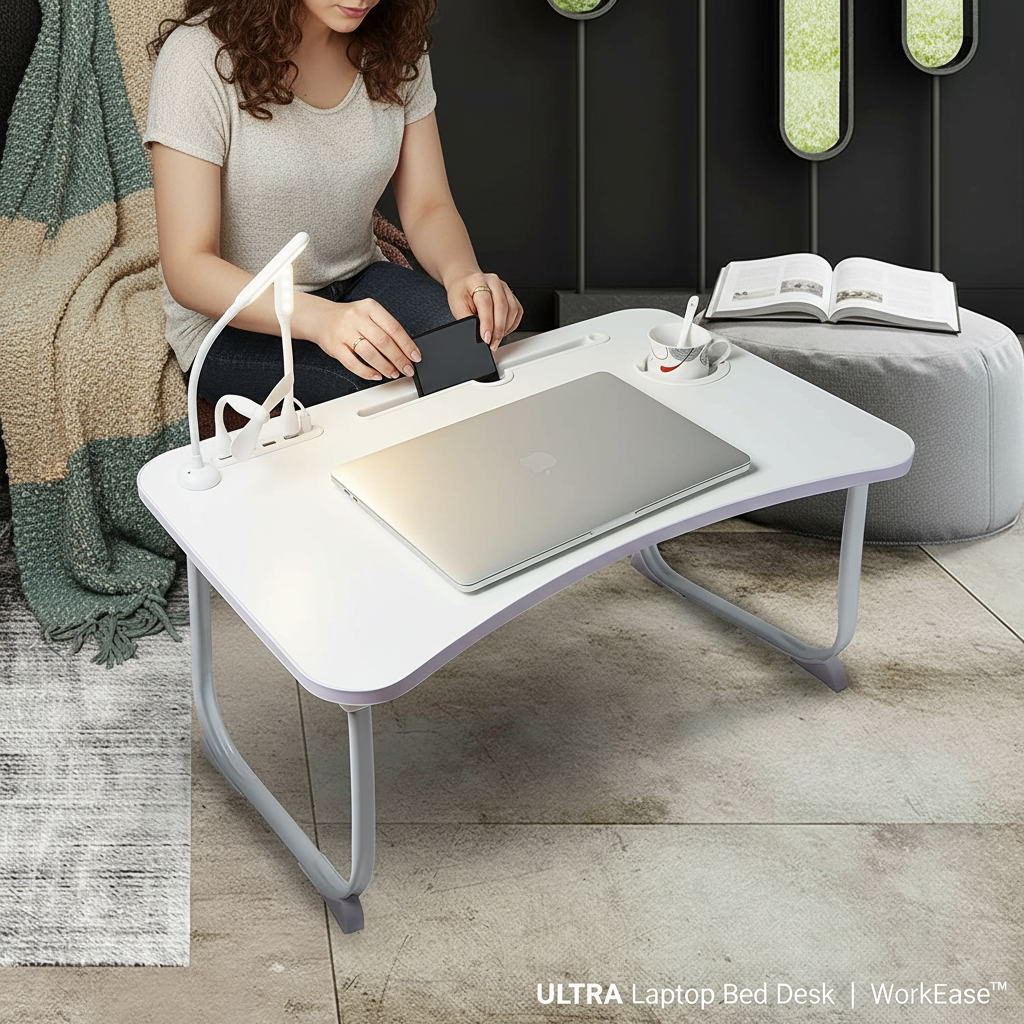 ULTRA Laptop Bed Desk | WorkEase™